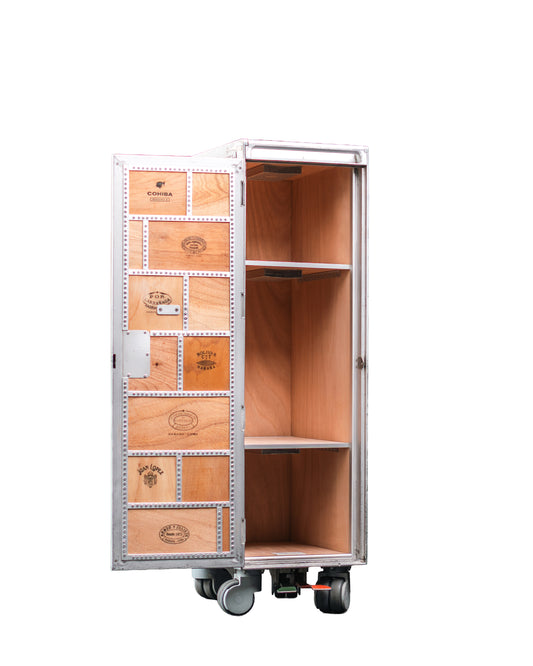 Humidor Flugzeugtrolley MORE