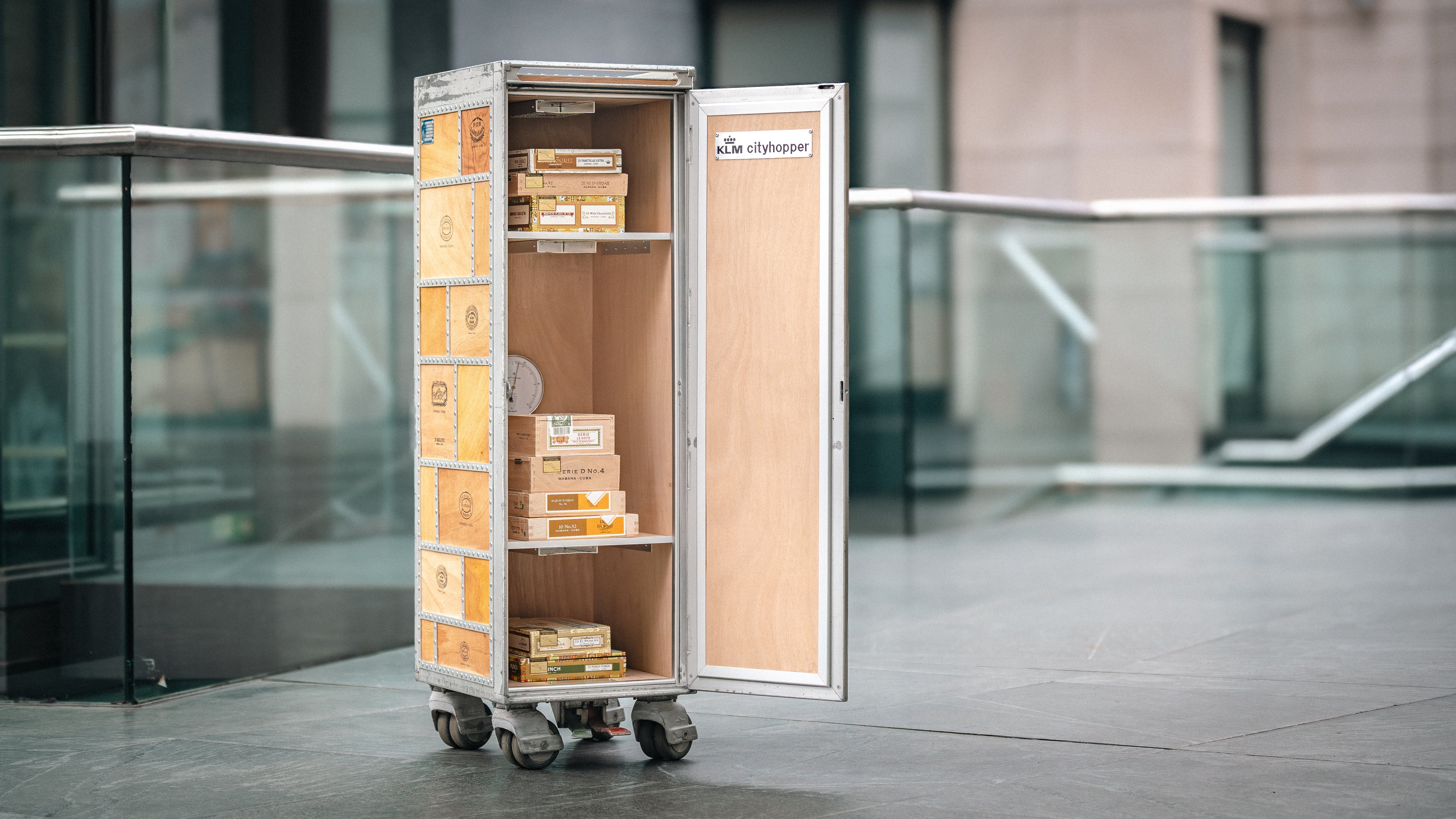 Perfekte Lagerung für die Zigarren